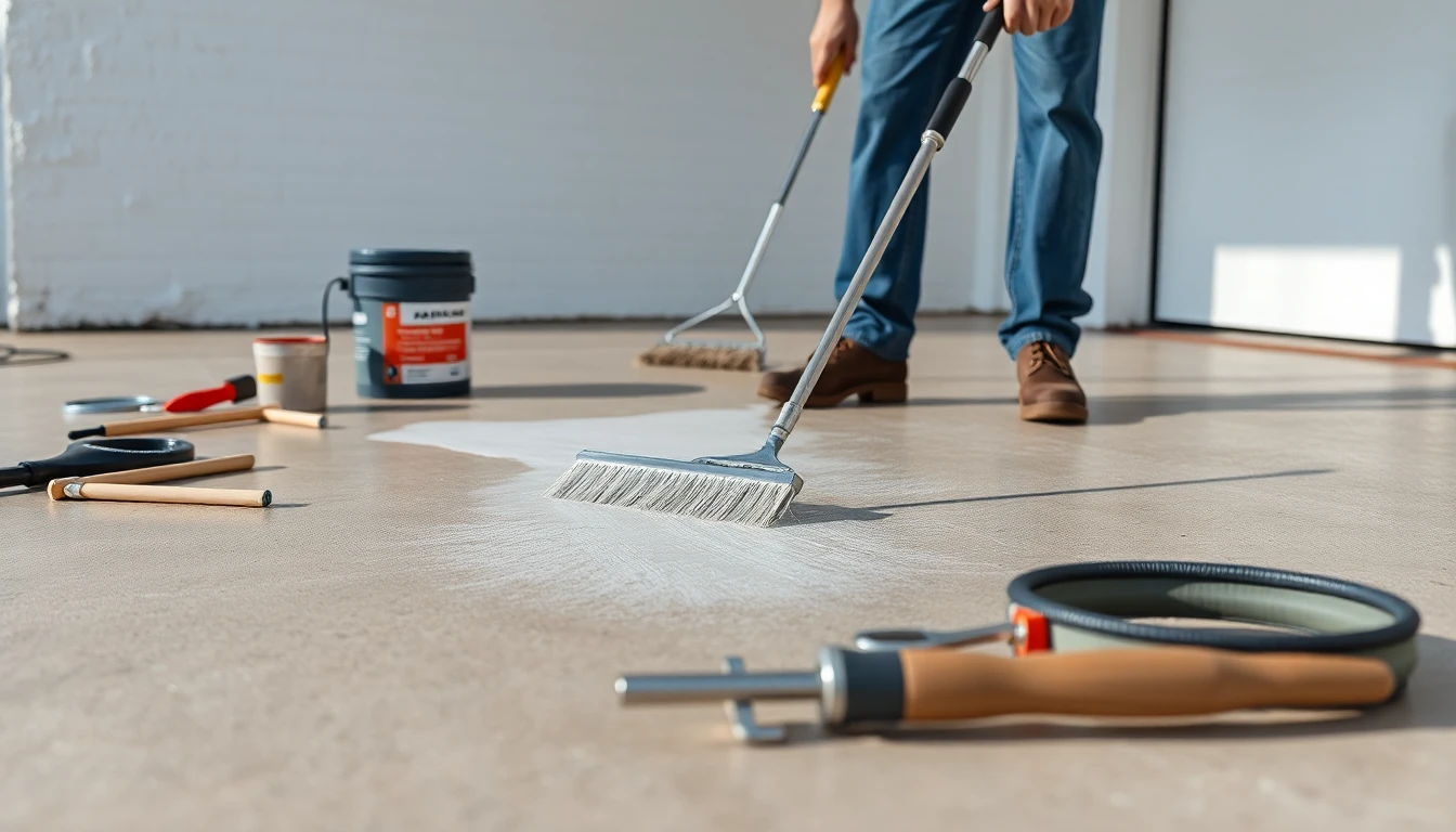 Concrete & Driveway Painting